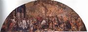 Juan de Valdes Leal Exaltation of the Cross oil painting